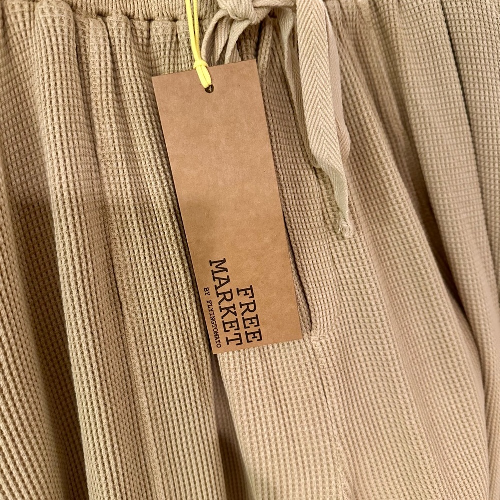 Washed Waffle Knit Jogger Pant - Picture 5 of 8